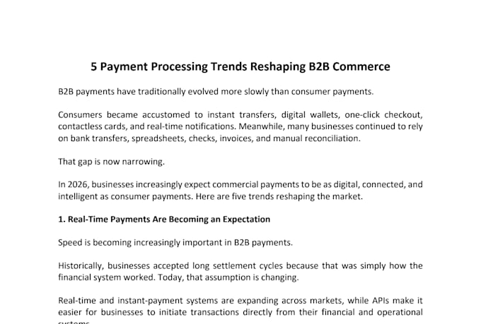 write fintech explainer articles